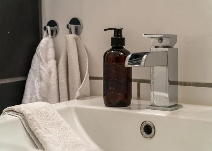 Haus-schoene-aussicht-wohnung-2-04-strandleben Lägenhet *